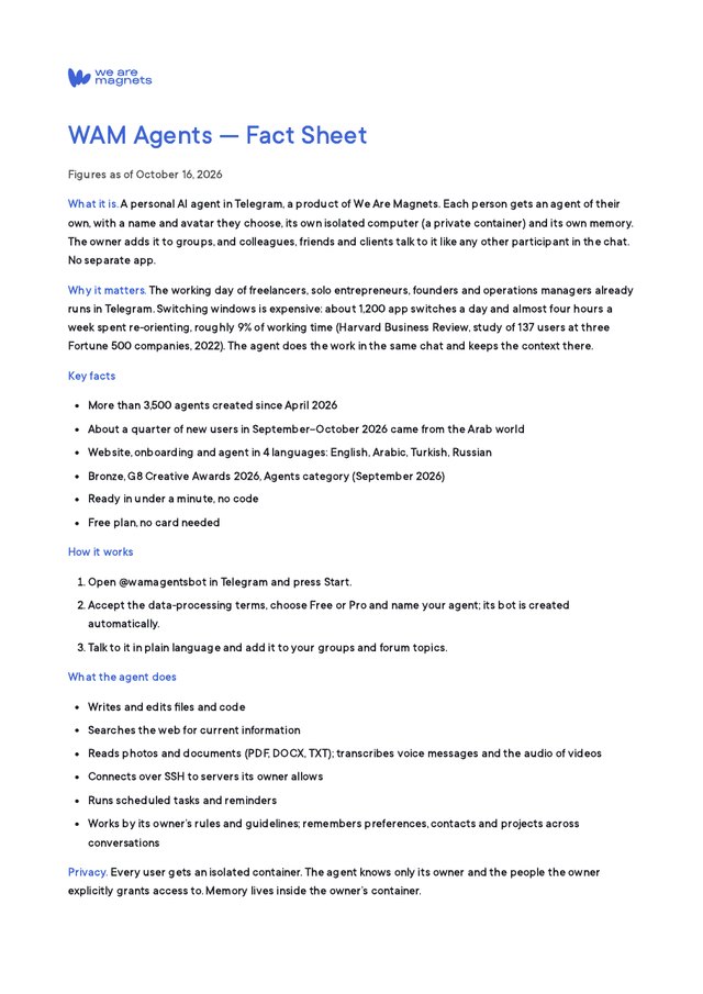 Fact sheet, PDF